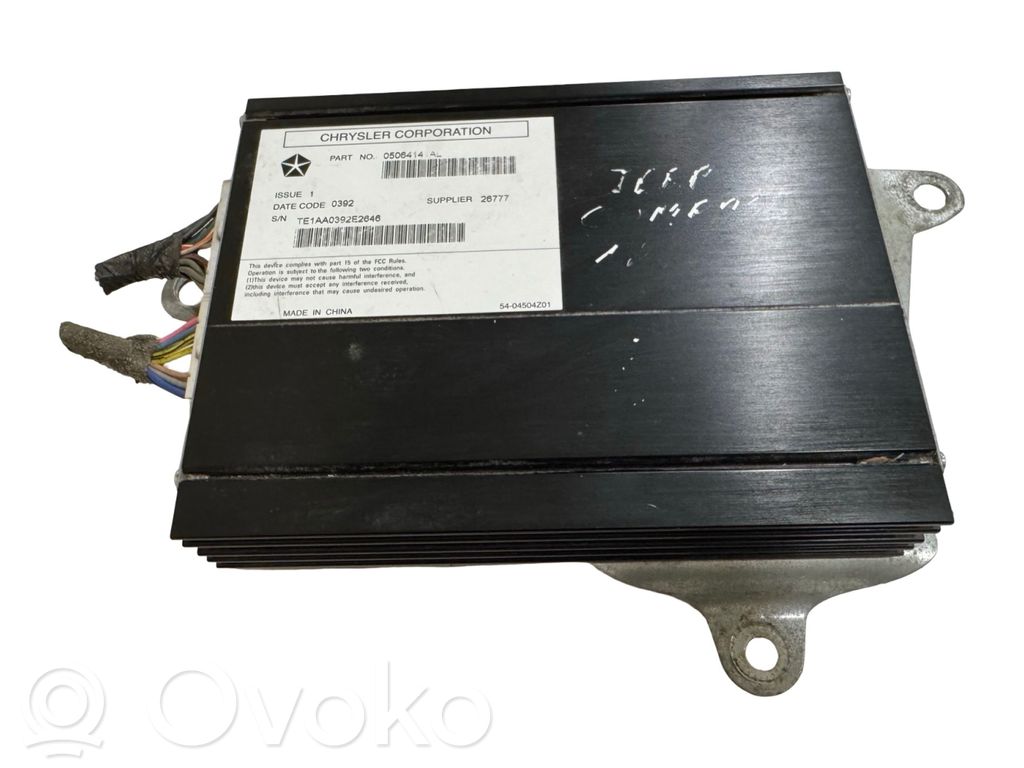 Jeep Compass Garso stiprintuvas 