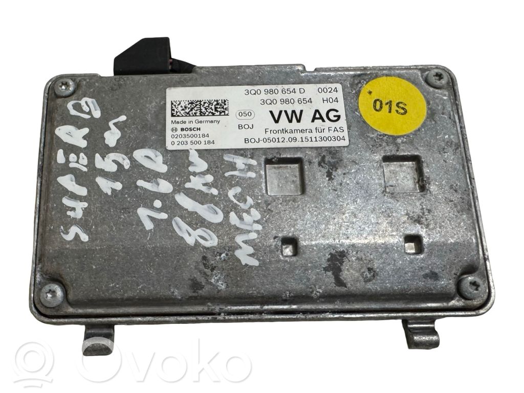 Skoda Superb B8 (3V) Windshield/windscreen camera 