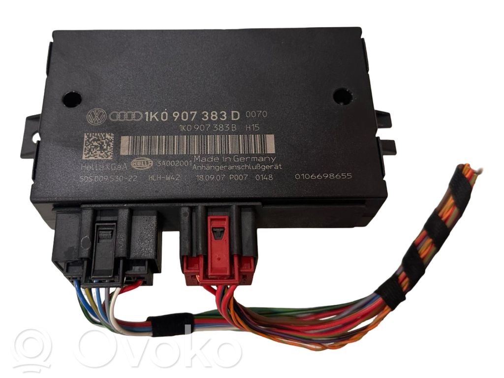 Skoda Octavia Mk2 (1Z) Unitate/modul de comandă remorcă cu bară de tractare 