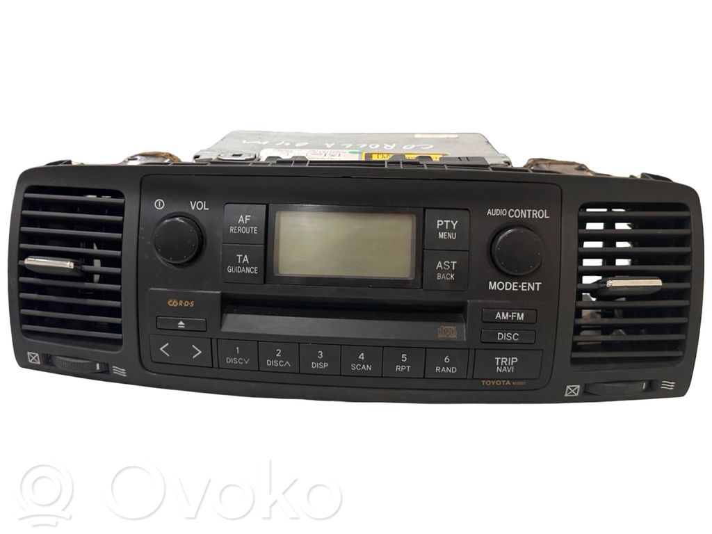 Toyota Corolla E120 E130 Unitate principală radio/CD/DVD/GPS 