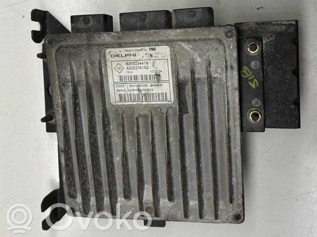 Renault Megane II Unidad de control/módulo del motor 