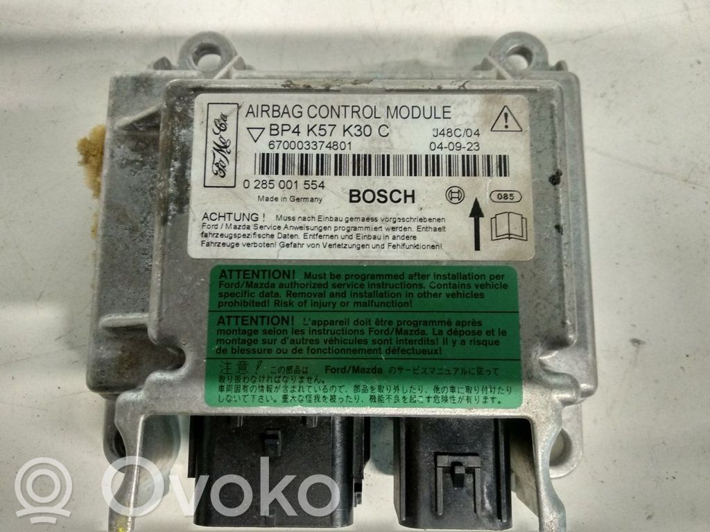 Mazda 3 I Airbag control unit/module 