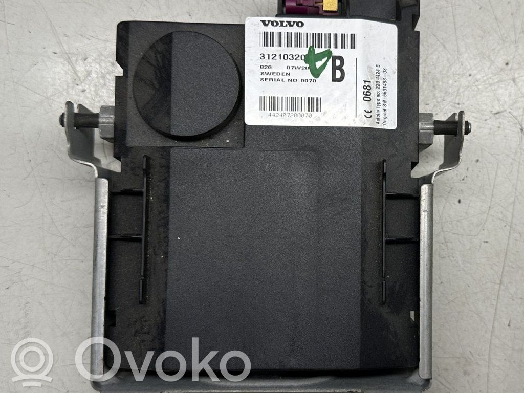 Volvo S40 Unité de commande, module téléphone 