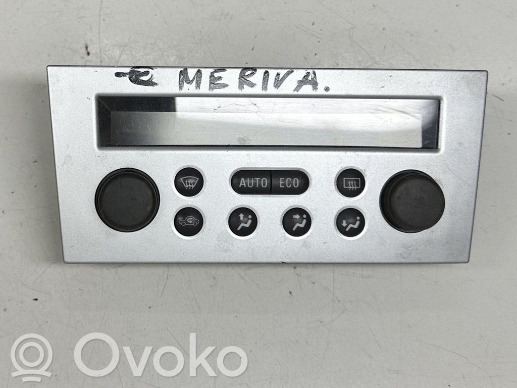 Opel Meriva A Climate control unit 