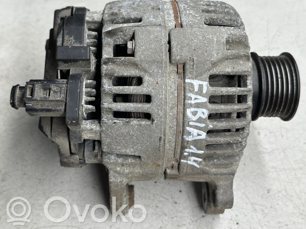 Skoda Fabia Mk2 (5J) Ģenerators 