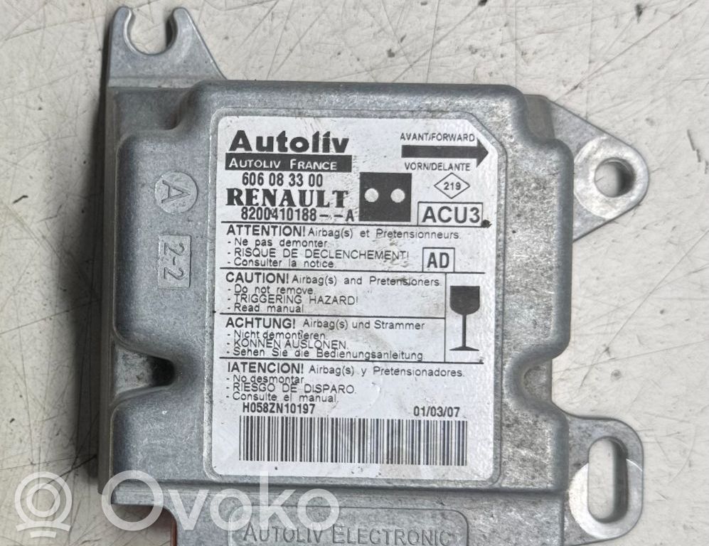 Airbag control unit/module   606083300,8200410188A