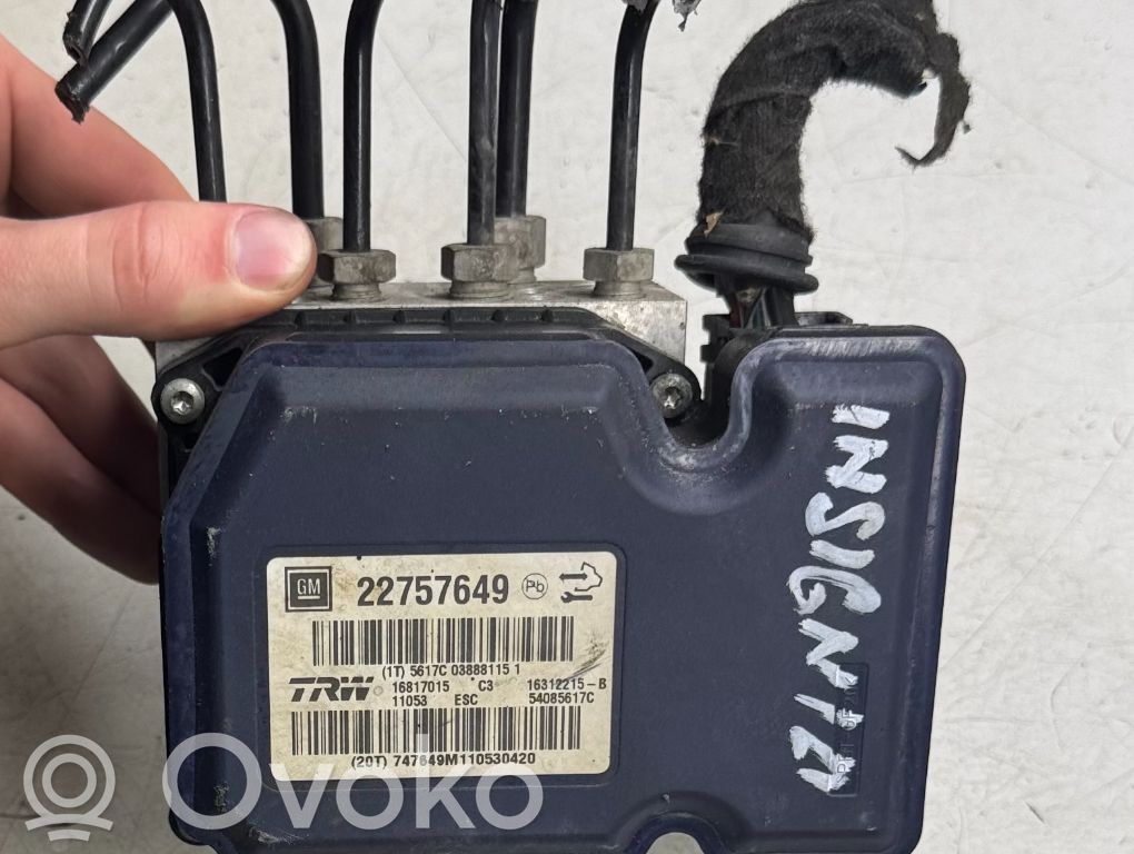 ABS Pump   22757649,16312215B,16817015,54085617C,61035056