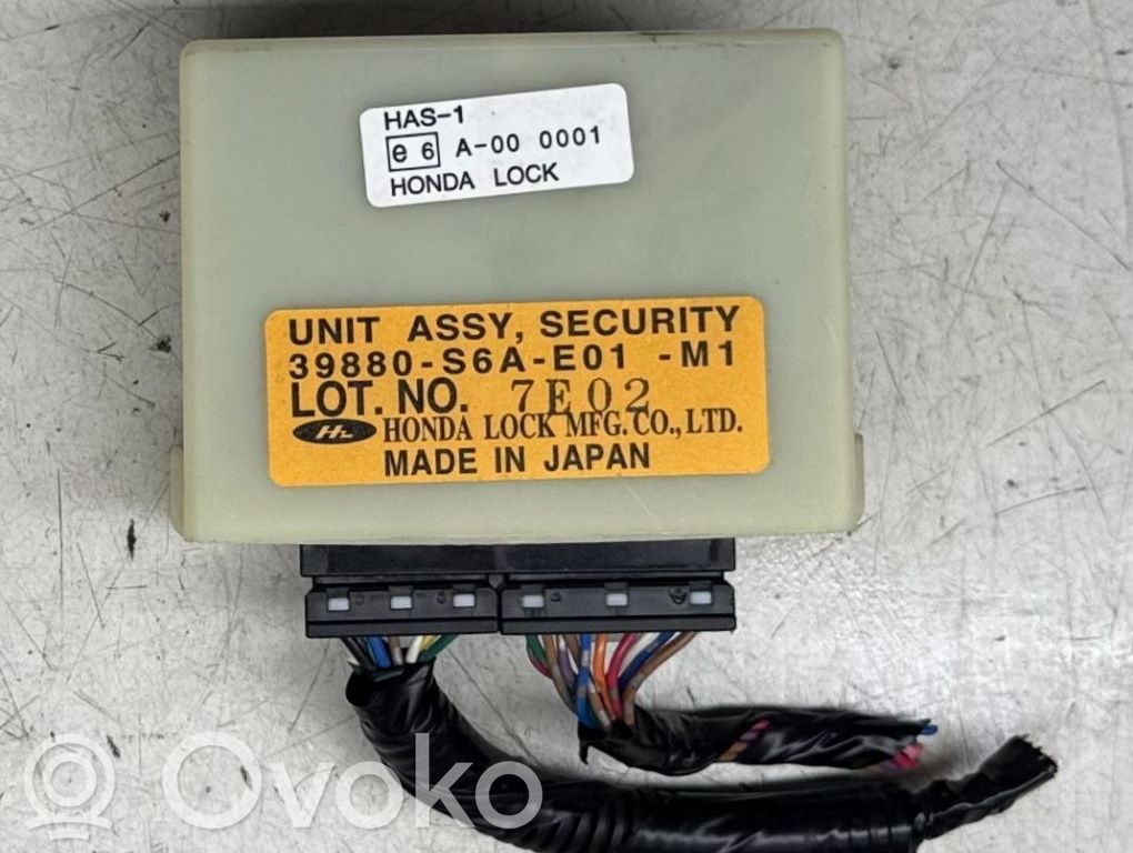 Unidad de control/módulo de alarma   39880S6AE01M1