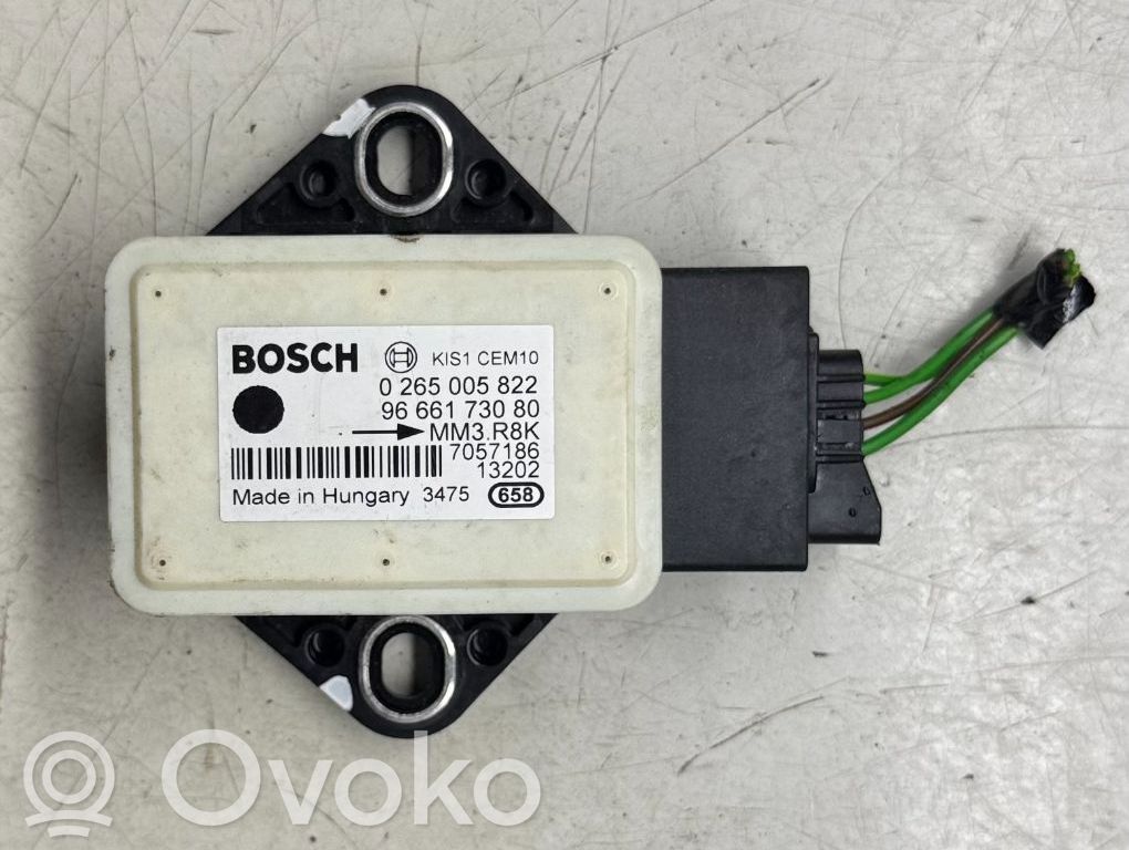 ESP Drehratensensor Querbeschleunigungssensor   0265005822,9666173080