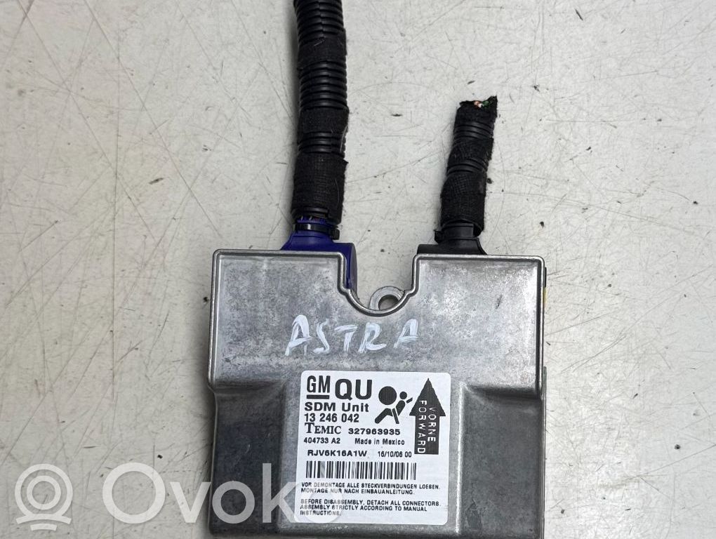 Opel Astra H Unitate/modul de comandă airbaguri 