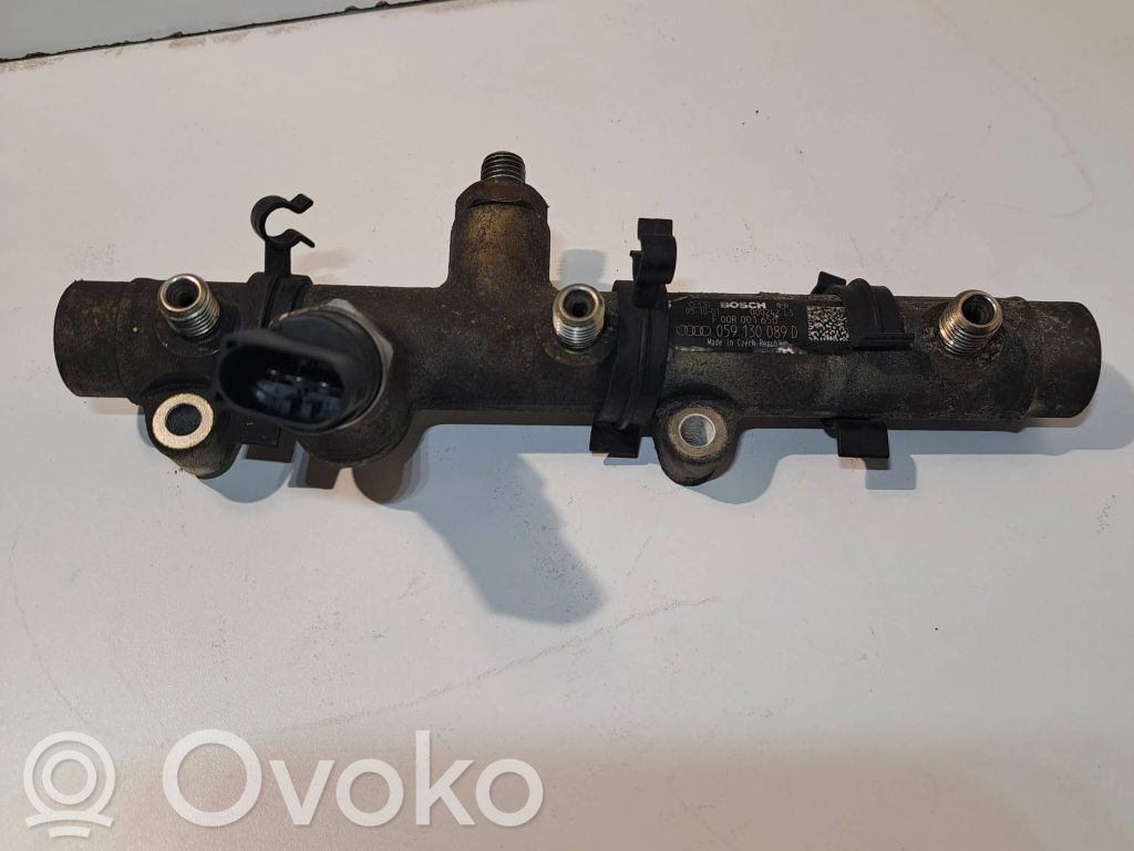 Audi A6 S6 C6 4F Degvielas maģistrālā caurule 
