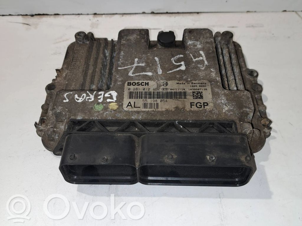 Opel Astra H Engine control unit/module 