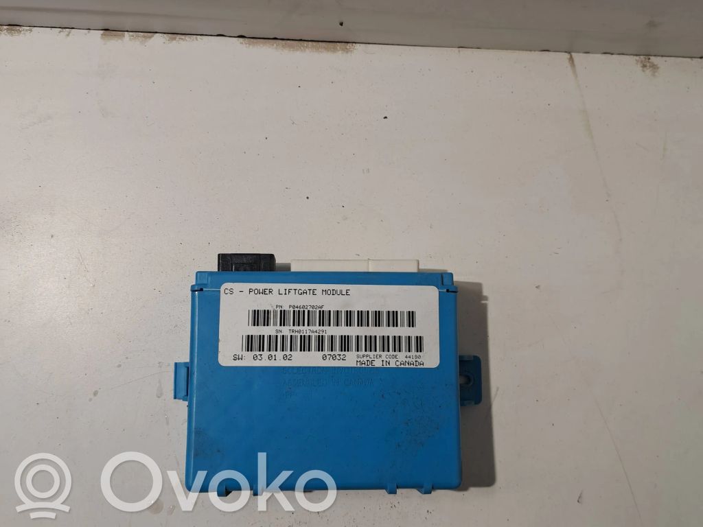 Chrysler Pacifica Tailgate/trunk control unit/module 