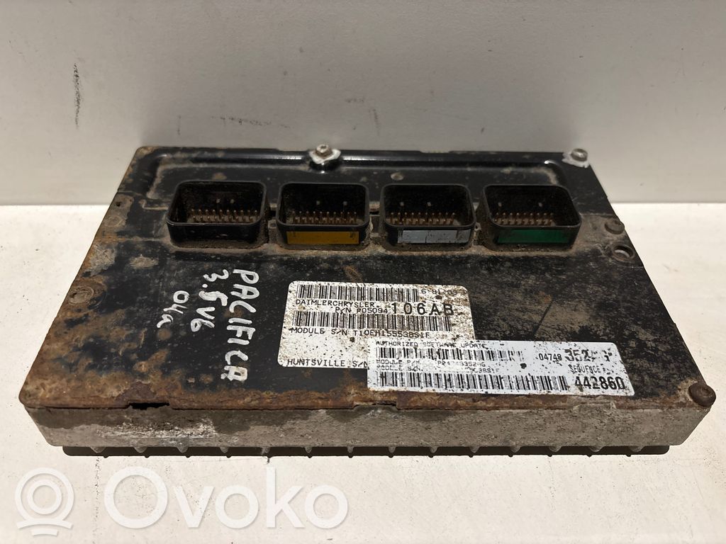 Engine control unit/module   P05094106AB