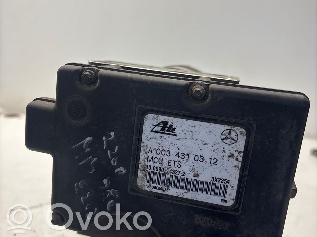 Pompa ABS   A0034310312,K3U9E09E25,10099013272