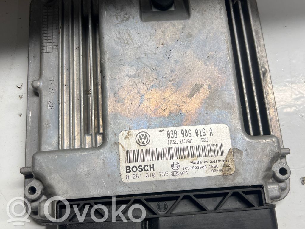 Volkswagen Transporter - Caravelle T5 Unitate/modul de control motor 