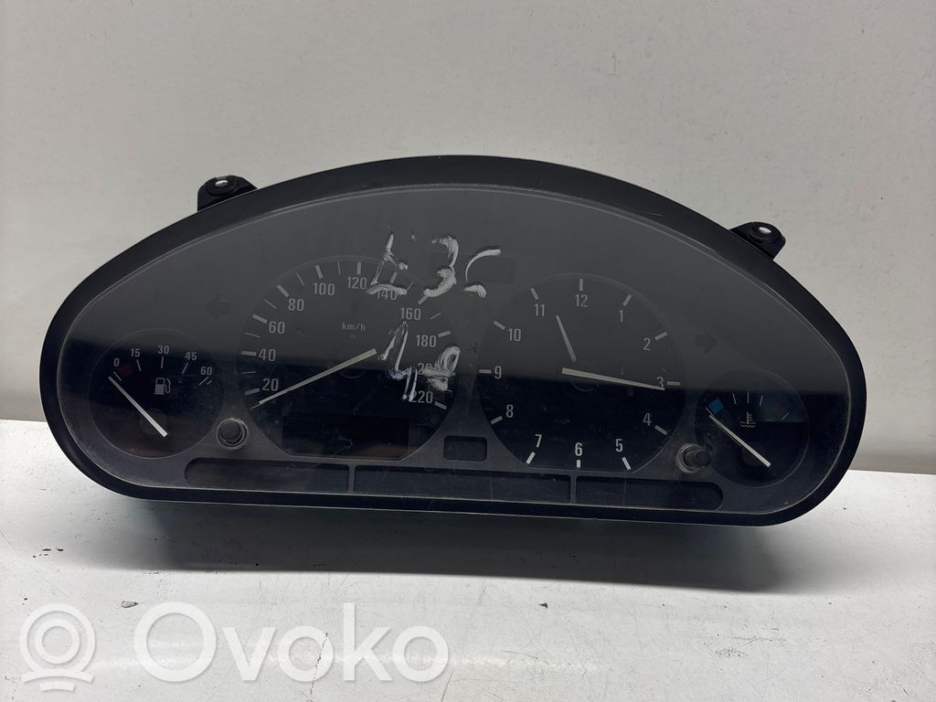 BMW 3 E36 Spidometrs (instrumentu panelī) 