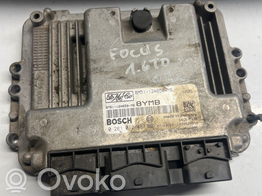 Ford Focus Engine control unit/module 