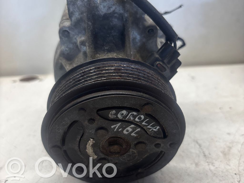 Air conditioning (A/C) compressor (pump)   SCSA06C,HFC134A,02E10439,4472607100