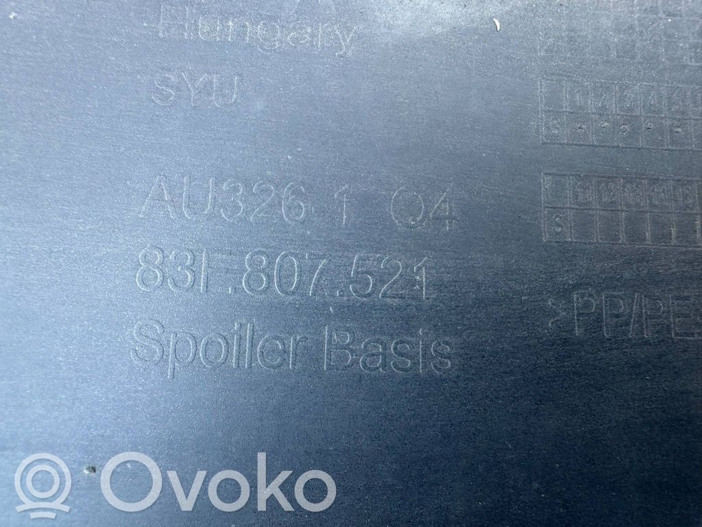 Audi Q3 F3 Parachoques 