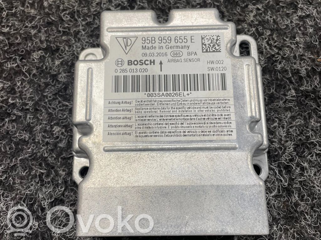 Porsche Macan (95B) Airbag control unit/module 