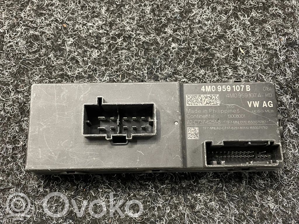 Volkswagen Touareg II Tailgate/trunk control unit/module 
