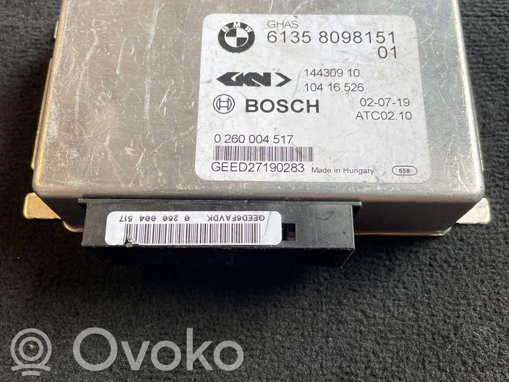 BMW M4 F82 F83 Other control units/modules 