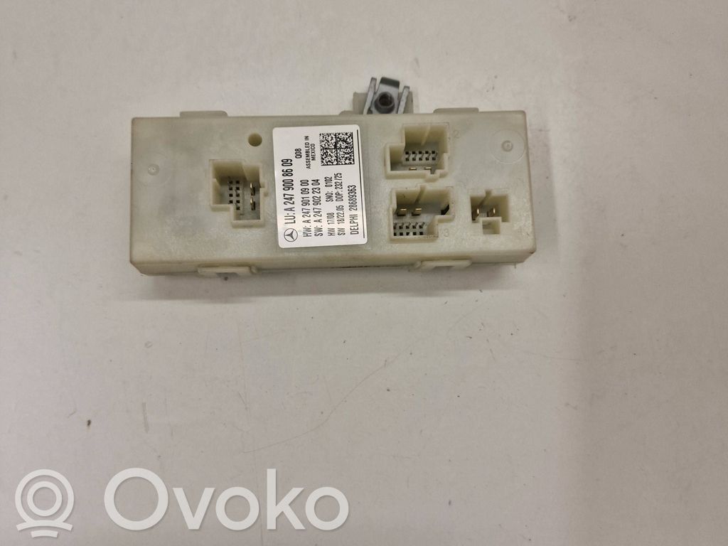 Mercedes-Benz EQB Tailgate/trunk control unit/module 