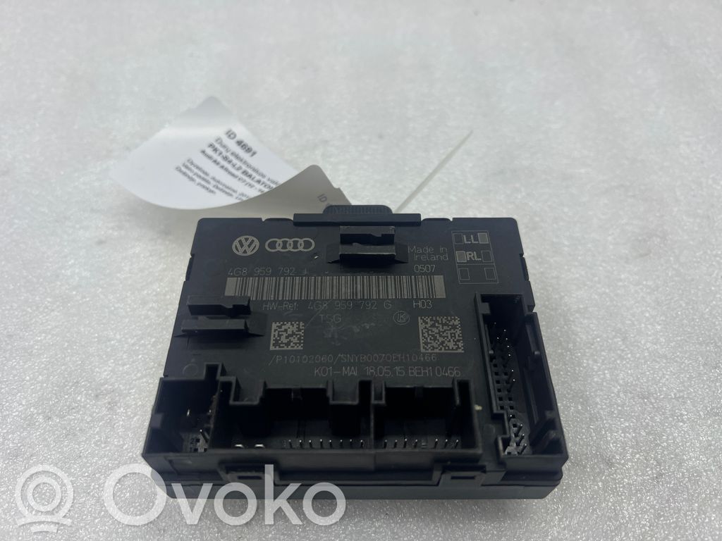 Audi A6 Allroad C7 Sterownik / Moduł drzwi 