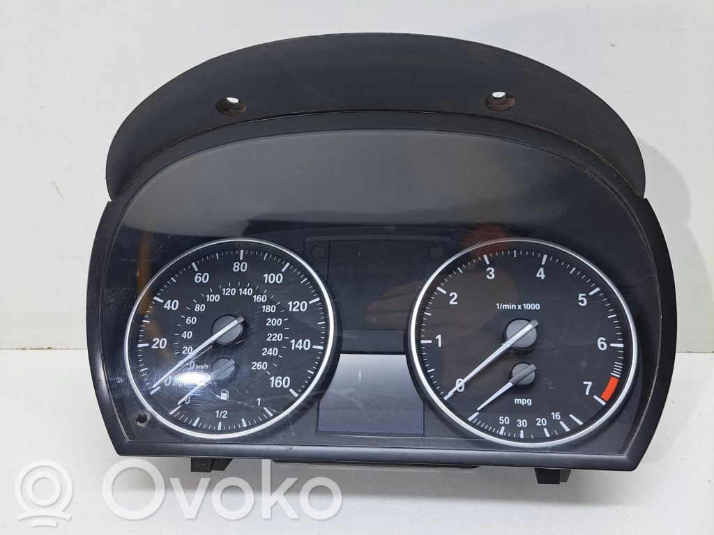 BMW 3 E90 E91 Speedometer (instrument cluster) 