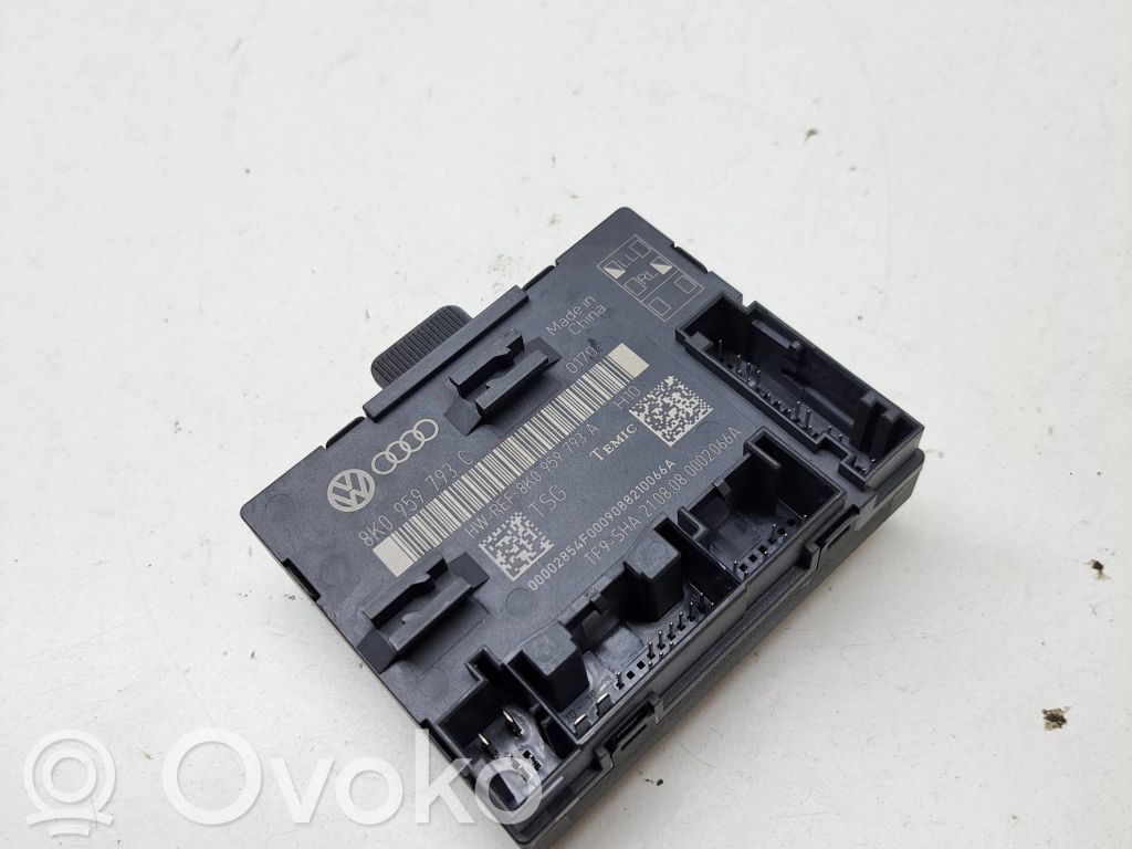 Audi A4 S4 B8 8K Door control unit/module 