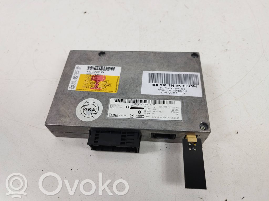 Audi Q7 4L Bluetooth modulis 