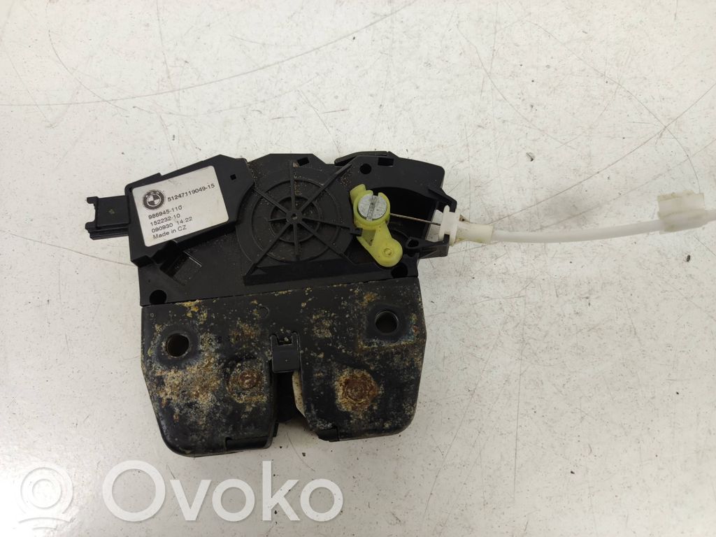 BMW 3 E90 E91 Tailgate/trunk/boot lock/catch/latch 