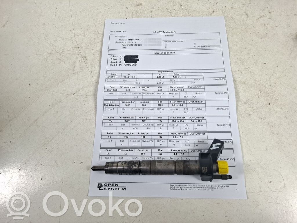 BMW 1 E81 E87 Fuel injector 