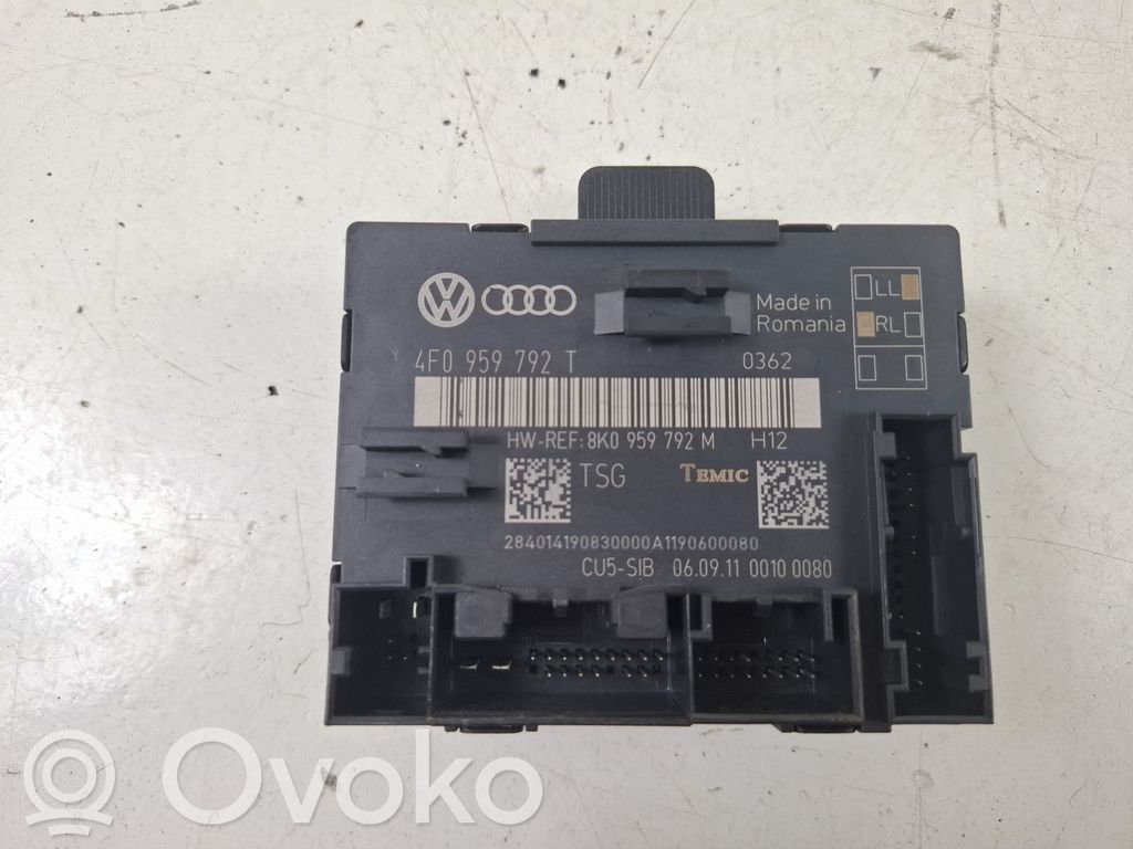 Audi Q7 4L Door control unit/module 