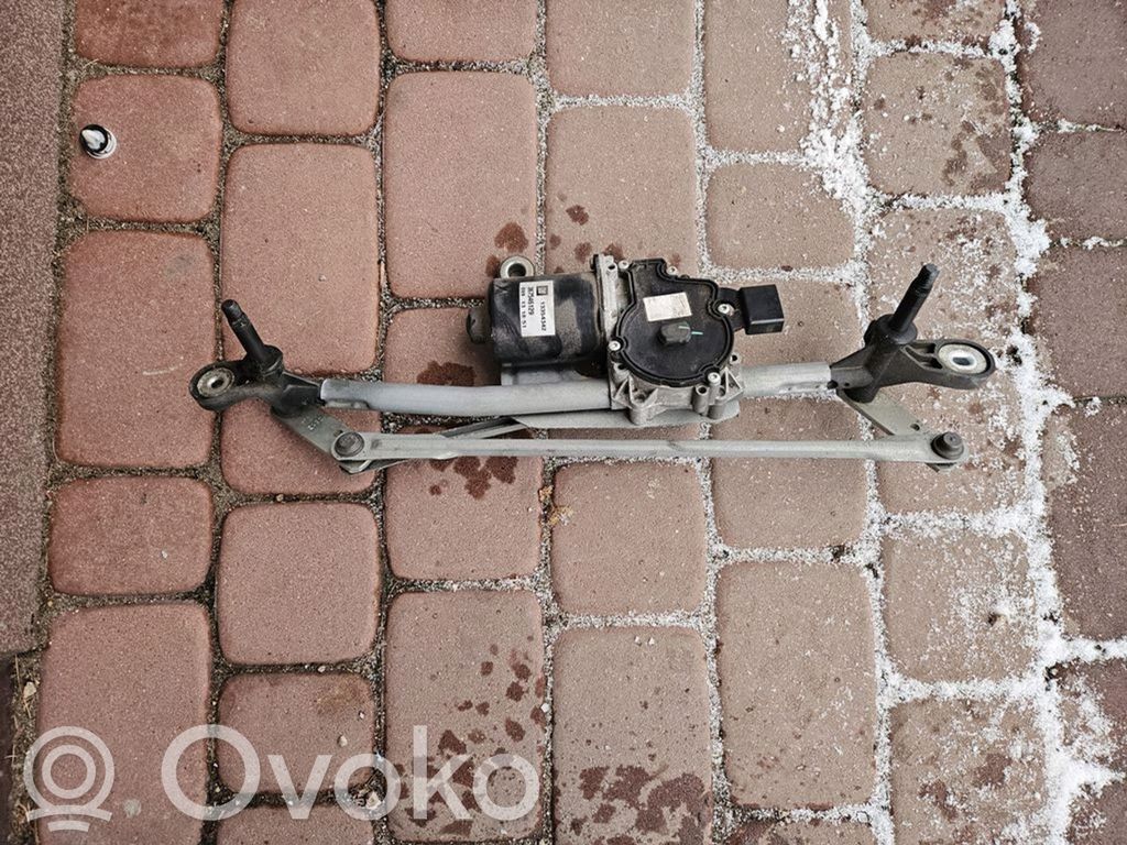Opel Adam Wischergestänge Wischermotor vorne 