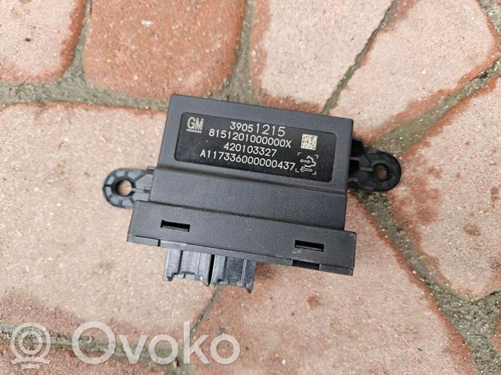 Opel Astra K Parking PDC control unit/module 