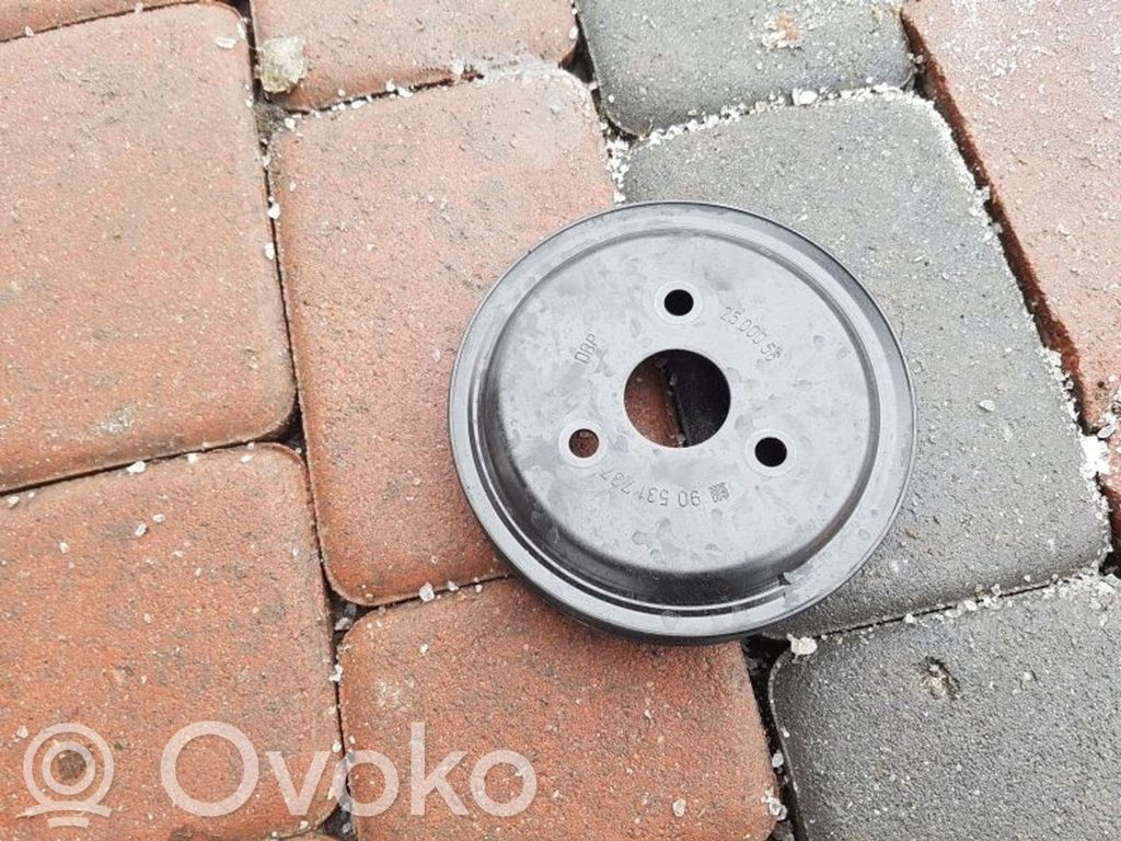 Opel Meriva B Water pump pulley 
