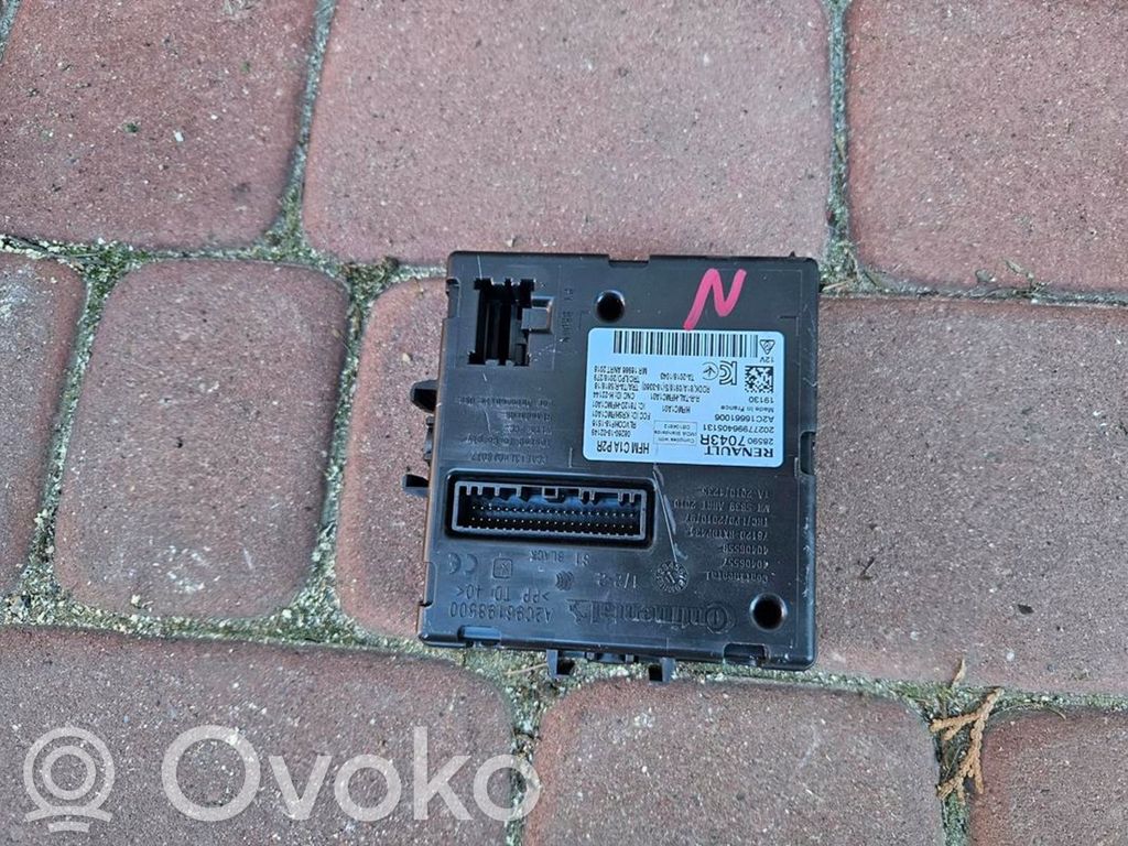Renault Captur II Citu veidu vadības bloki / moduļi 