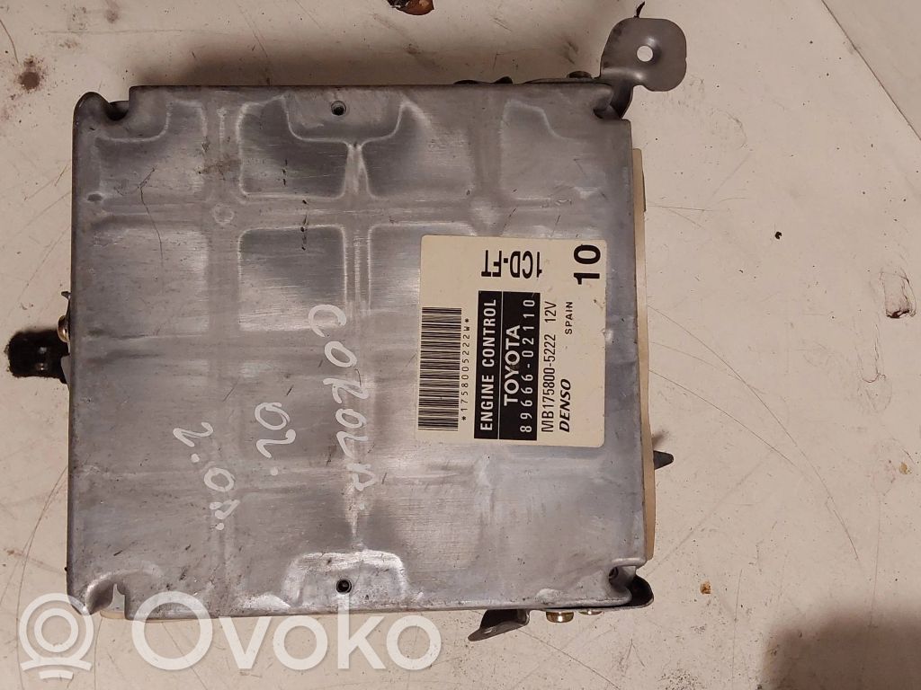 Engine control unit/module   8966602110,MB1758005222