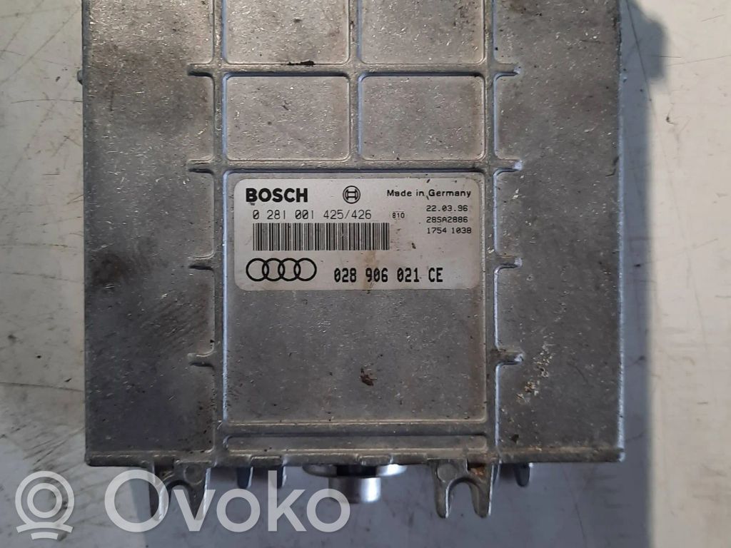 Engine control unit/module   028906021CE,0281001425,28SA2886