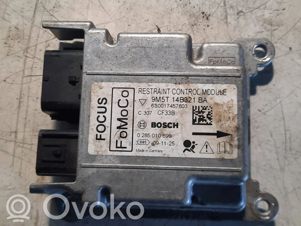 Airbag control unit/module   9M5T14B321BA,0285010699,6S0017457603