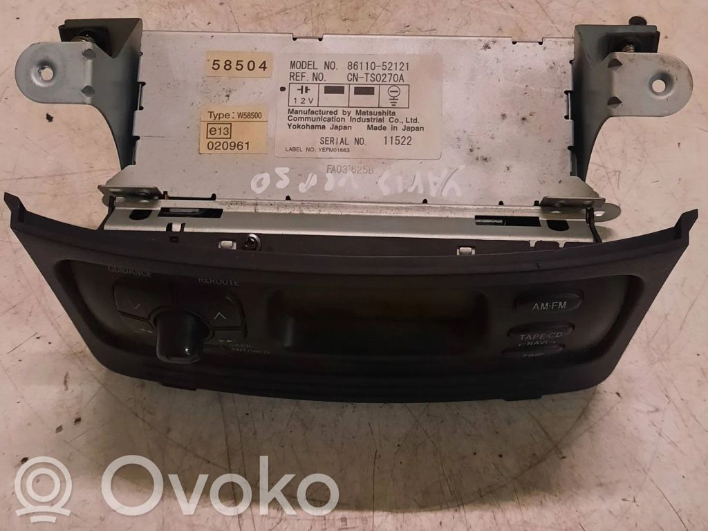 Toyota Yaris Verso Automobiļa datora vadības slēdzis (-i) 