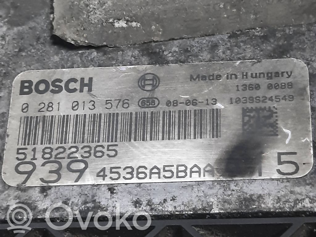 Alfa Romeo 159 Engine control unit/module 