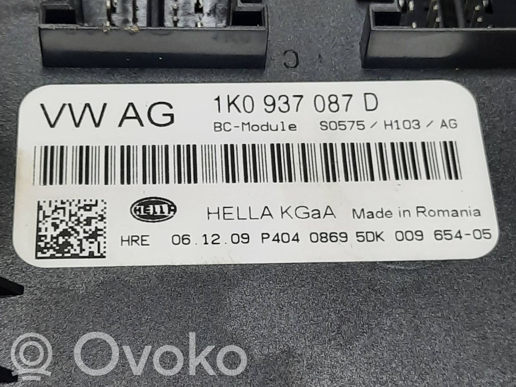 Skoda Octavia Mk2 (1Z) Comfort/convenience module 