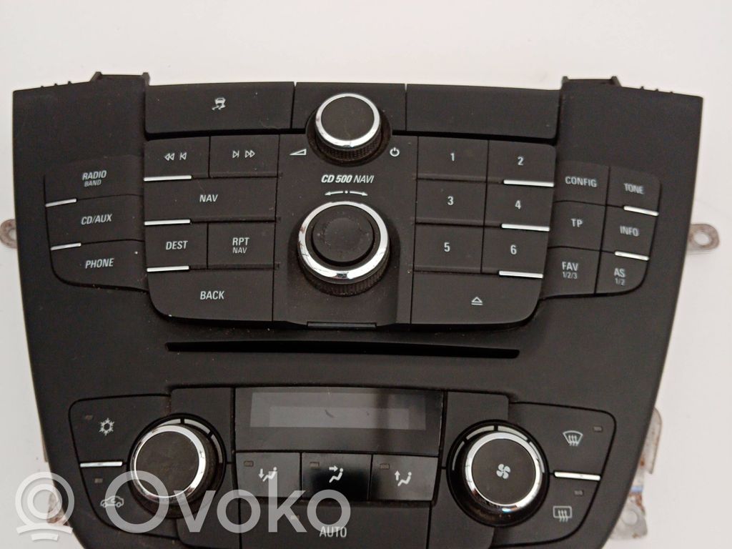 Opel Insignia A Radio/CD/DVD/GPS head unit 
