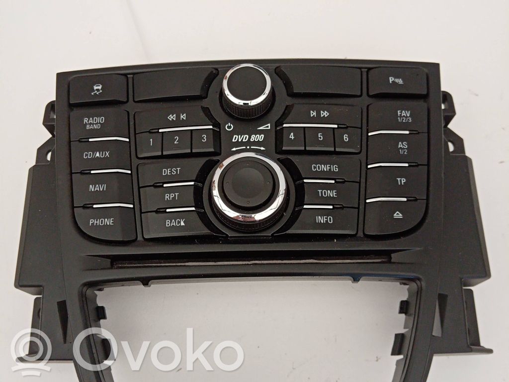 Opel Astra J Head unit multimedia control 
