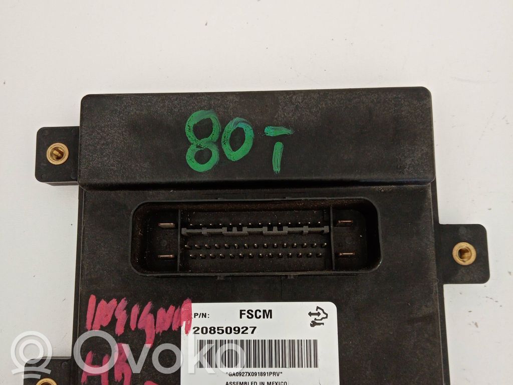 Opel Insignia A Fuel injection pump control unit/module 