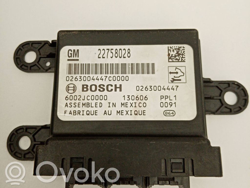Opel Insignia A Parking PDC sensor 