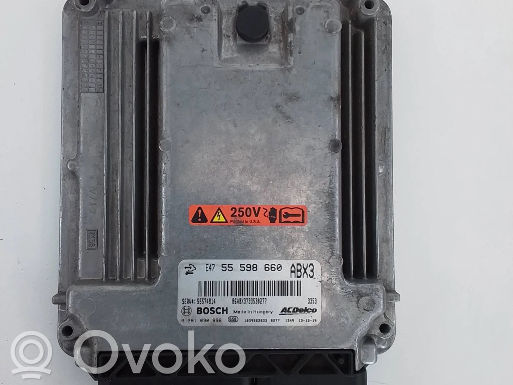 Opel Insignia A Engine control unit/module 